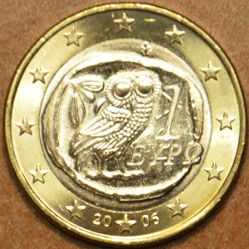 1 Euro Görögország 2006 (UNC)