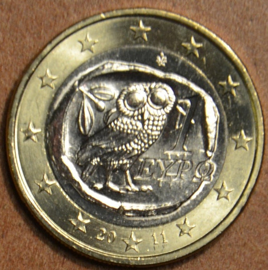 1 Euro Görögország 2011 (UNC)