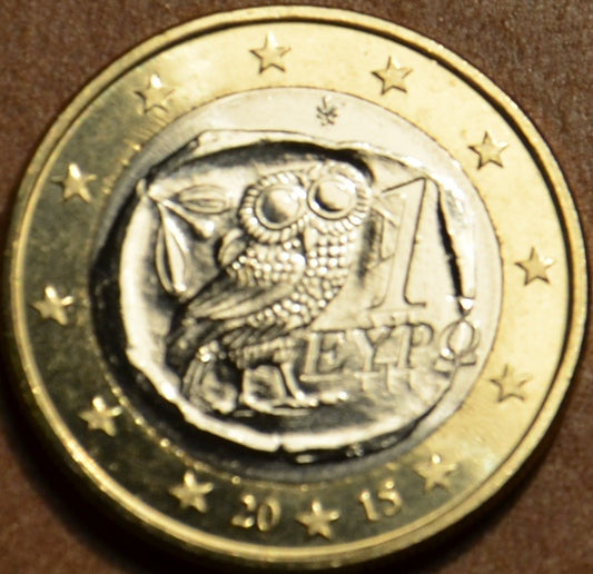 1 Euro Görögország 2015 (UNC)