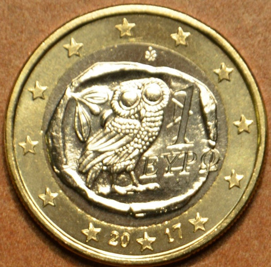 1 Euro Görögország 2017 (UNC)
