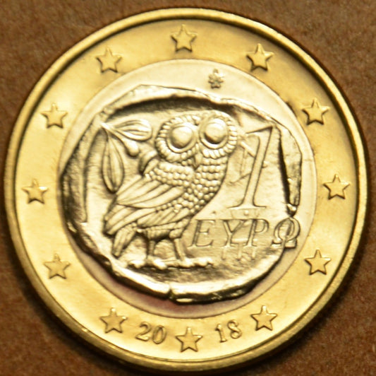 1 Euro Görögország 2018 (UNC)