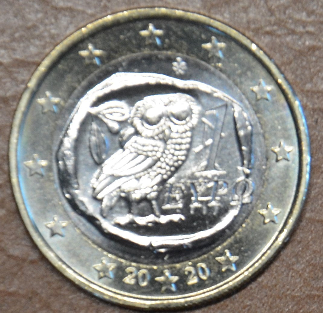 1 Euro Görögország 2020 (UNC)