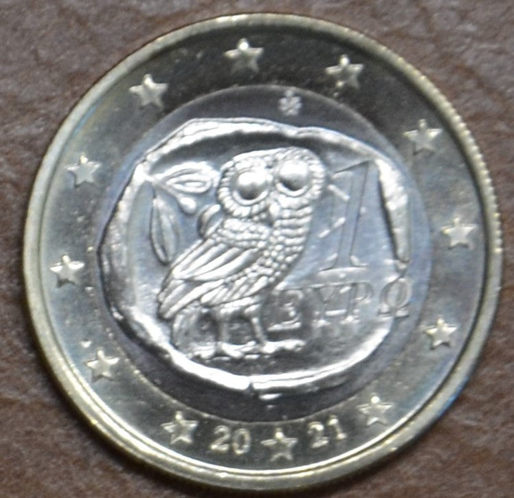 1 Euro Görögország 2021 (UNC)