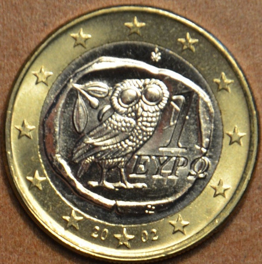 1 Euro Görögország "S" 2002 (UNC)