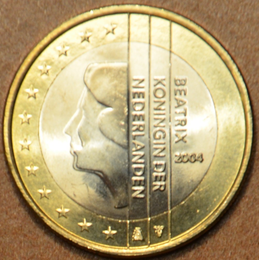 1 Euro Hollandia 2004 - Beatrix királynő (UNC)