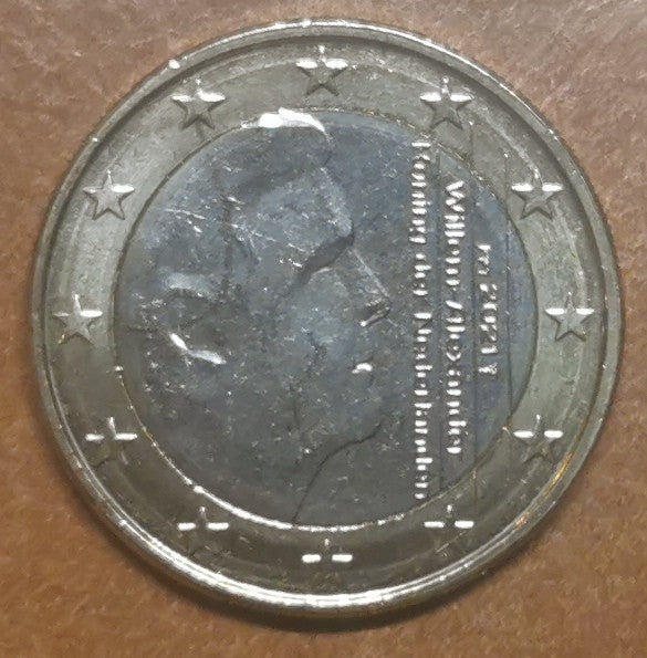 1 Euro Hollandia 2021 - Willem Alexander (UNC)