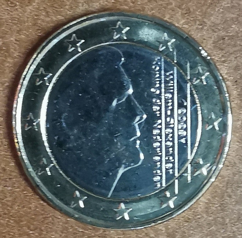 1 Euro Hollandia 2023 - Willem Alexander (UNC)