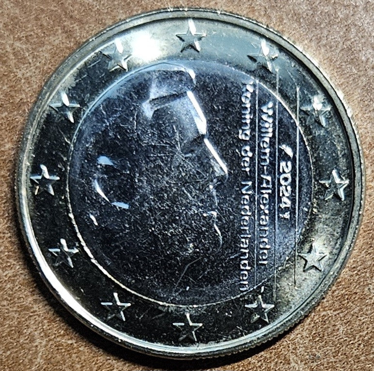 1 Euro Hollandia 2024 - Willem Alexander (UNC)