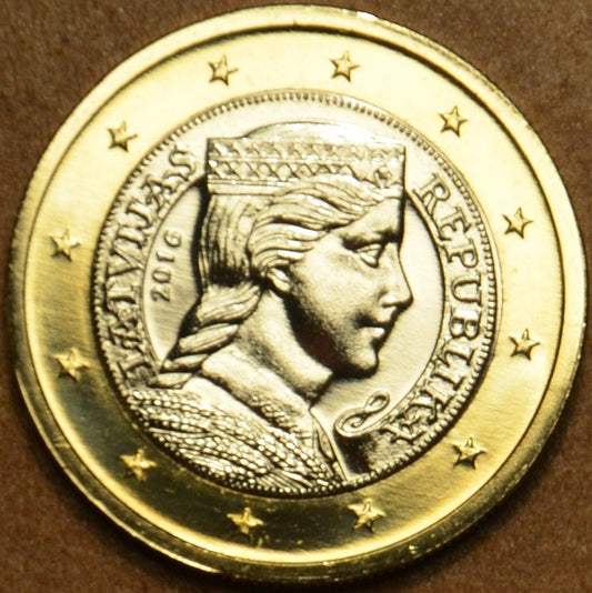 1 Euro Lettország 2016 (UNC)