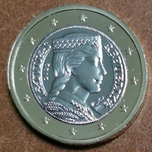 1 Euro Lettország 2022 (UNC)
