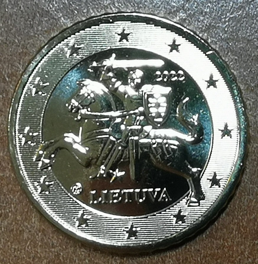 1 Euro Litvánia 2022 (UNC)