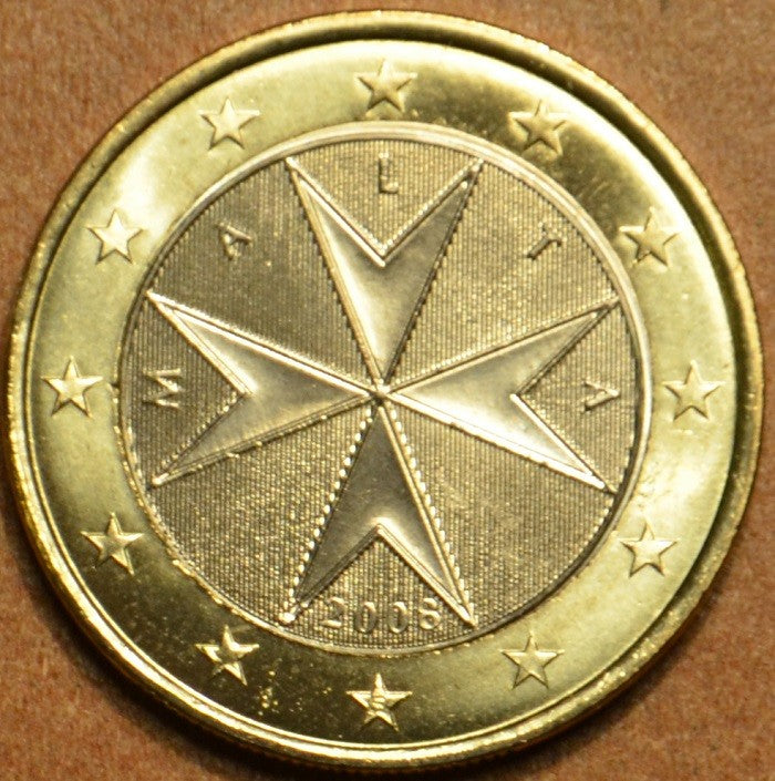 1 Euro Málta 2008 (UNC)