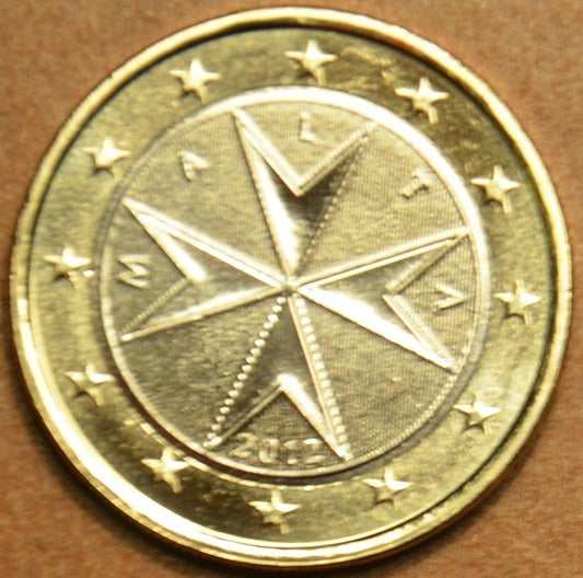1 Euro Málta 2012 (UNC)