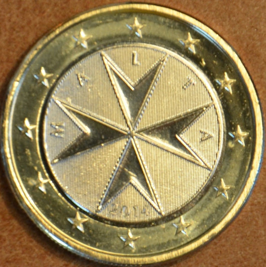 1 Euro Málta 2014 (UNC)