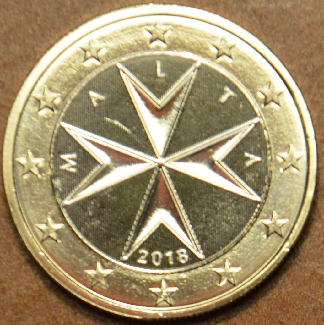 1 Euro Málta 2018 (UNC)