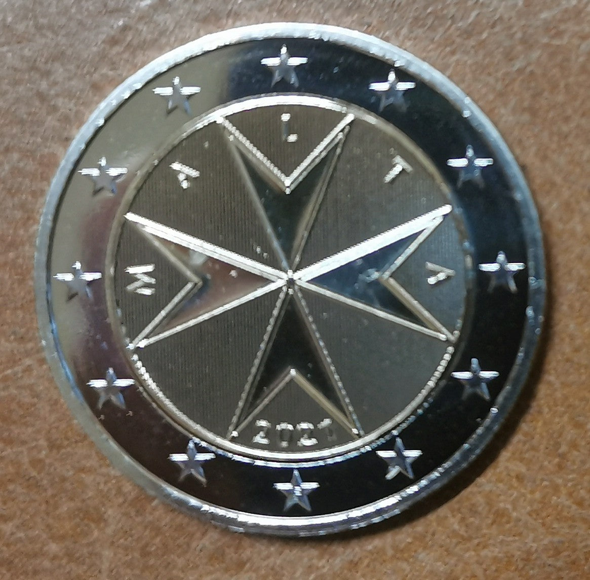 1 Euro Málta 2021 (UNC)