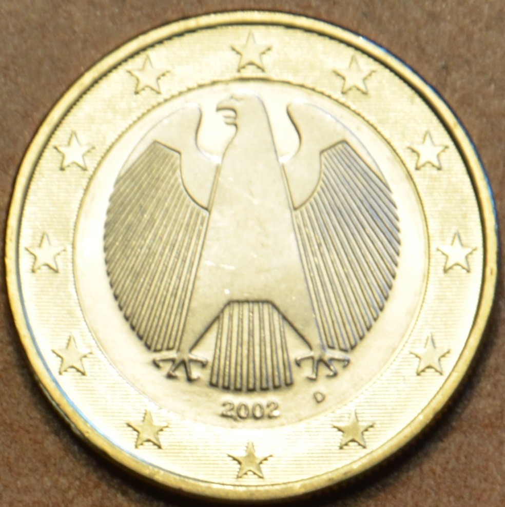 1 Euro Németország "D" 2002 (UNC)