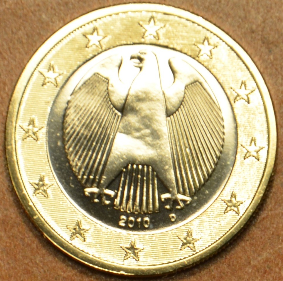 1 Euro Németország "D" 2010 (UNC)