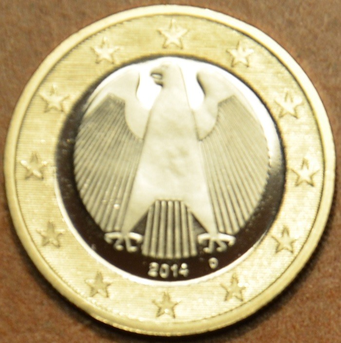 1 Euro Németország "D" 2014 (UNC)