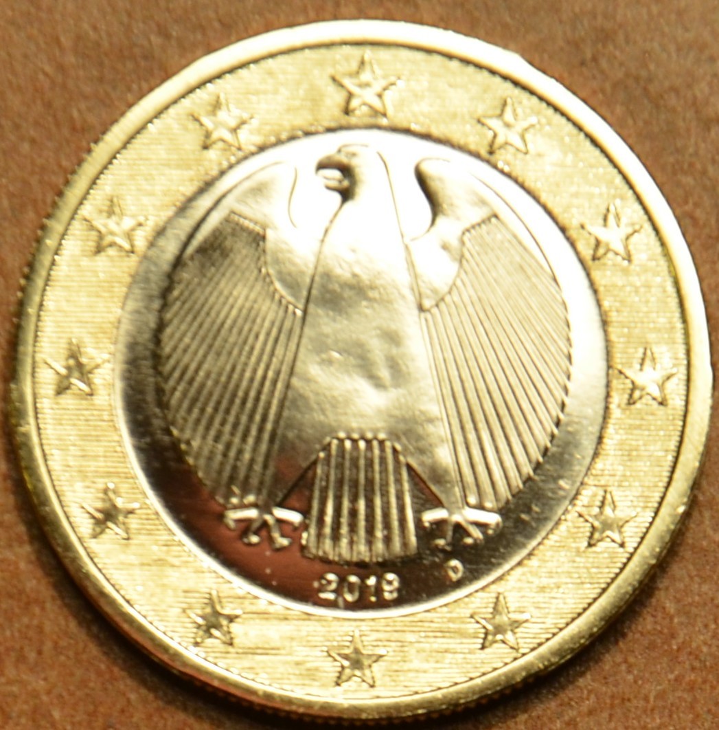 1 Euro Németország "D" 2019 (UNC)