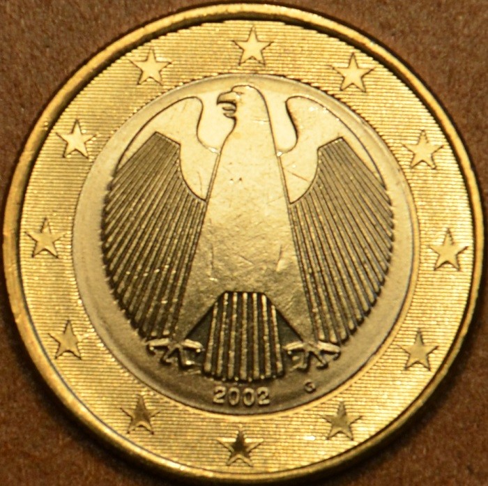 1 Euro Németország "G" 2002 (UNC)