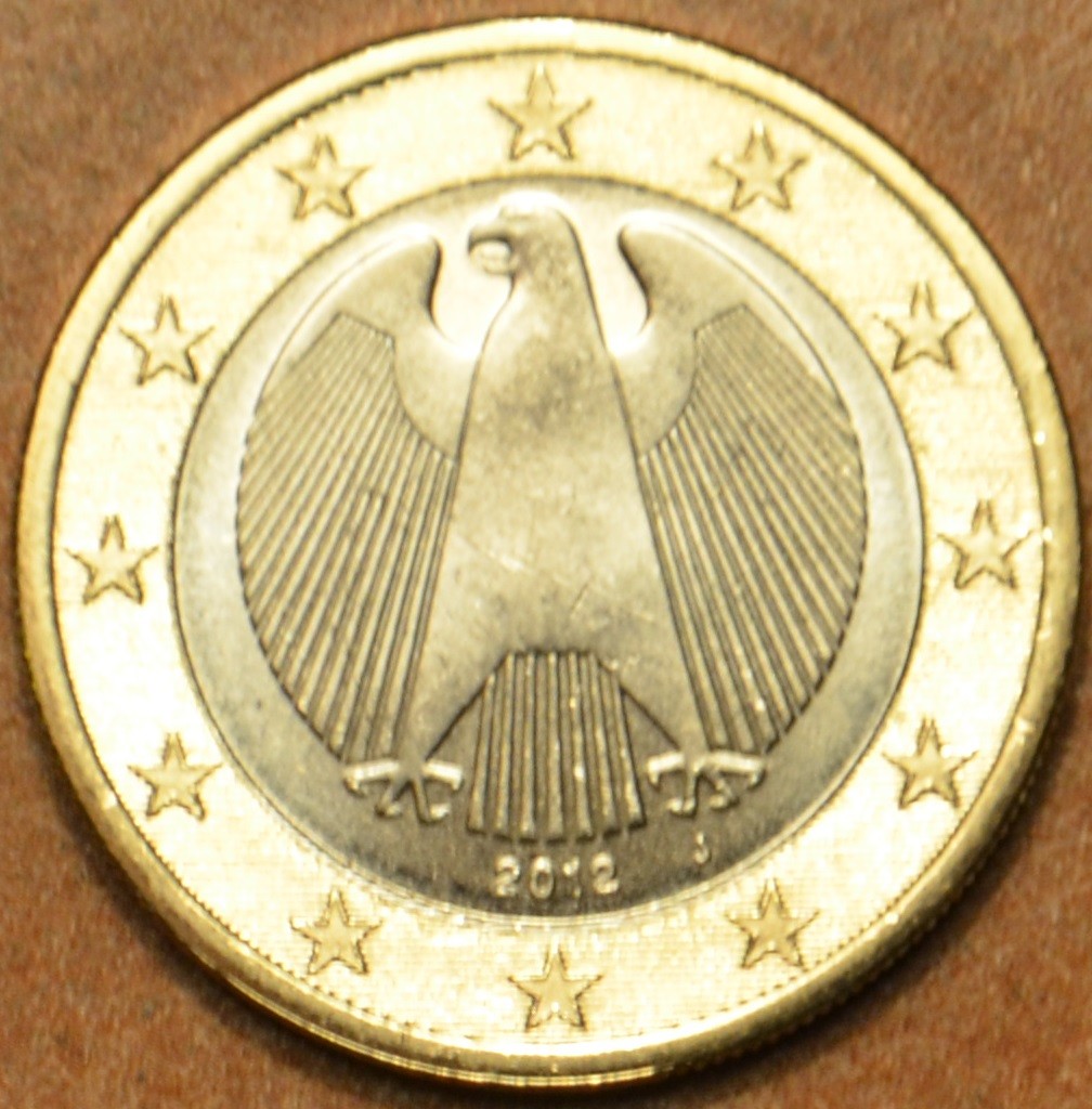 1 Euro Németország "J" 2012 (UNC)