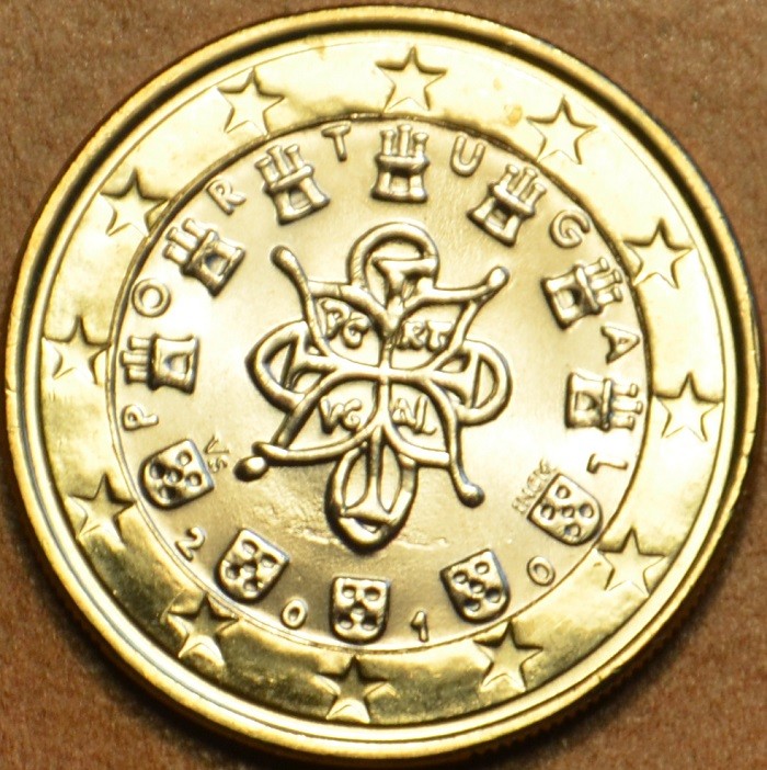1 Euro Portugália 2010 (UNC)