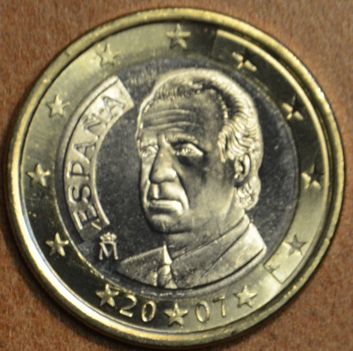 1 euro Spanyolország 2007 (UNC)