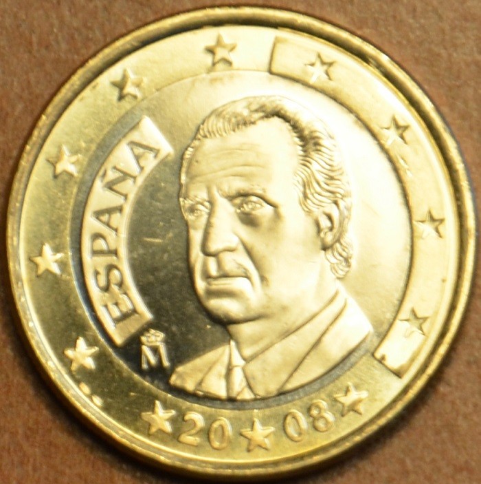 1 Euro Spanyolország 2008 (UNC)