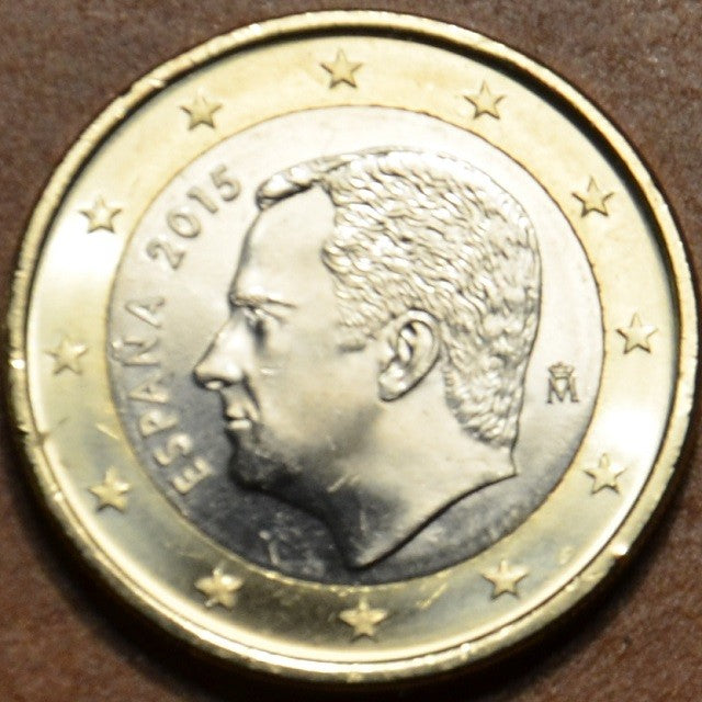 1 euro Spanyolország 2015 (UNC)