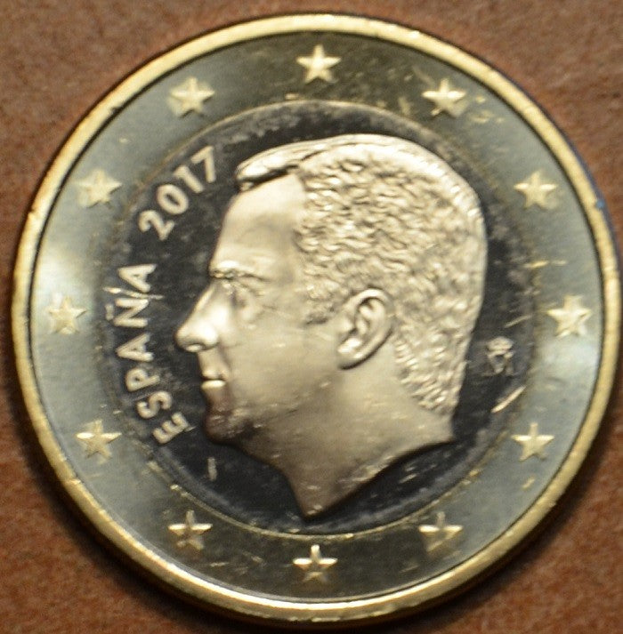 1 euro Spanyolország 2017 (UNC)