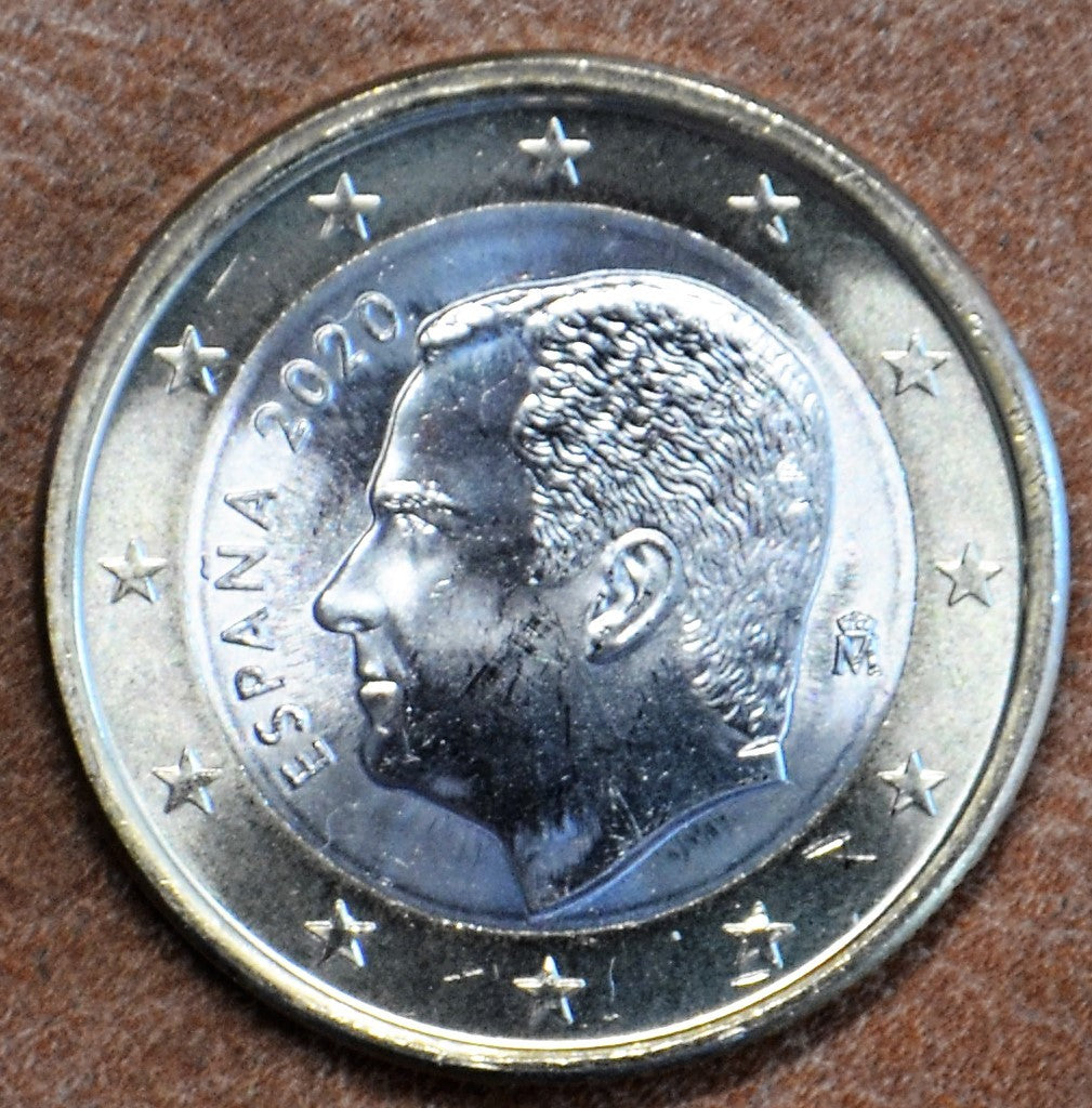 1 euro Spanyolország 2020 (UNC)