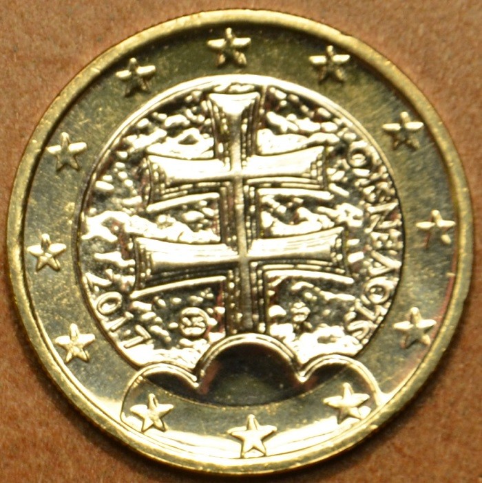 1 Euro Szlovákia 2017 (UNC)