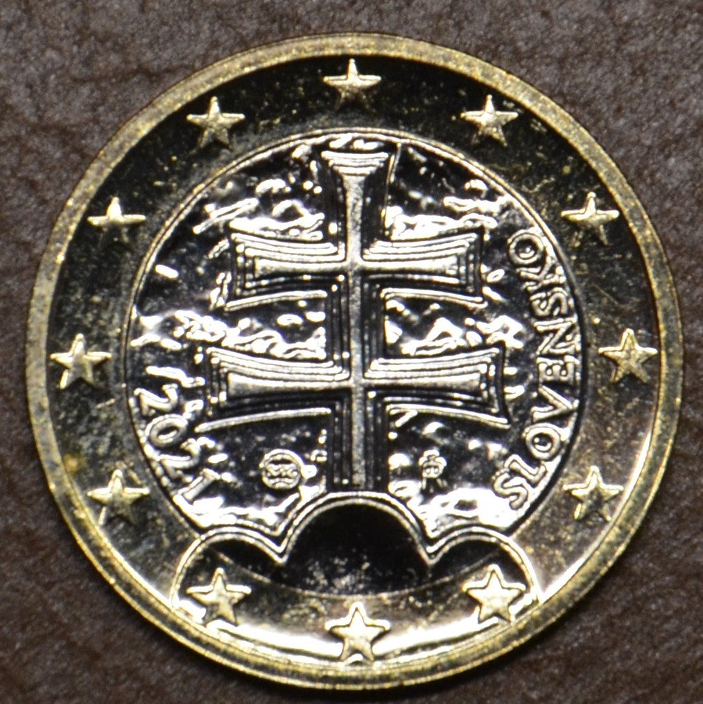 1 Euro Szlovákia 2021 (UNC)