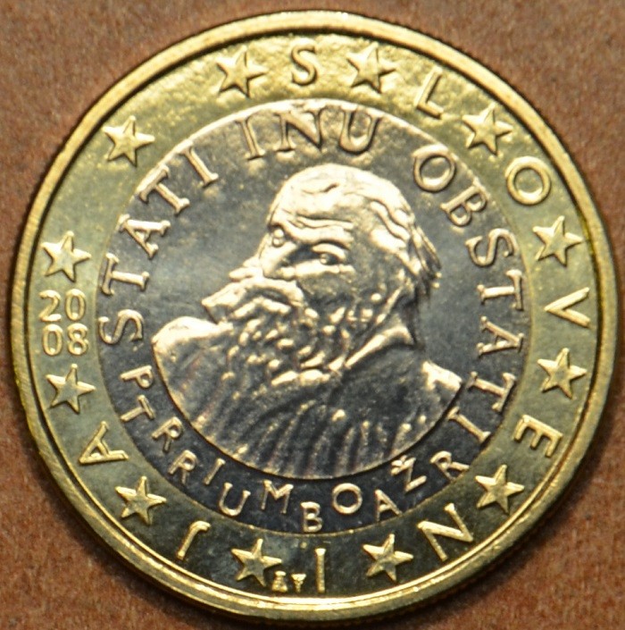1 Euro Szlovénia 2008 (UNC)