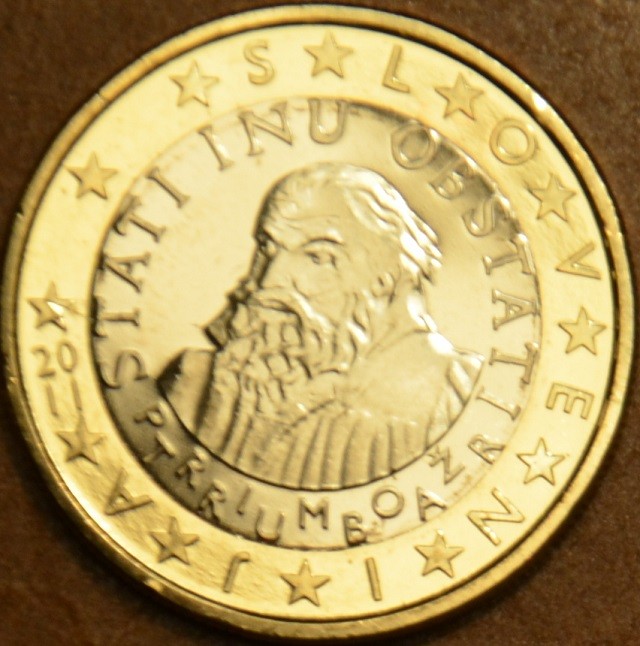 1 Euro Szlovénia 2011 (UNC)