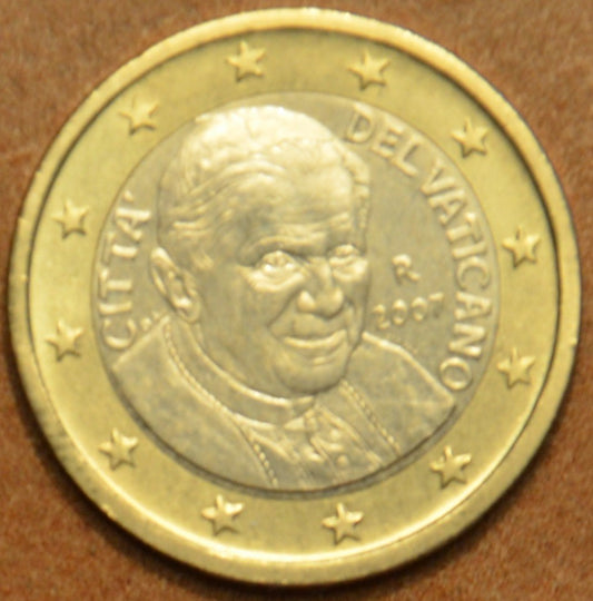 1 Euro Vatikán 2007 XVI. Benedek (BU)