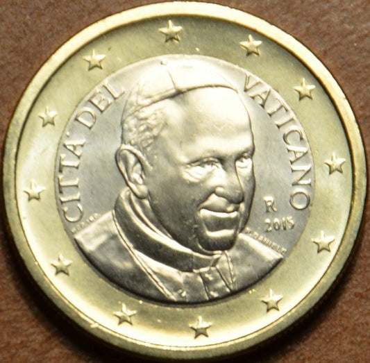 1 Euro Vatikán 2015 (BU)