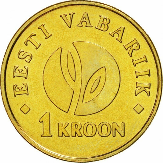 1 krooni Észtország 2008 (UNC)