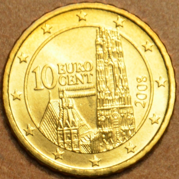 10 cent Ausztria 2008 (UNC)