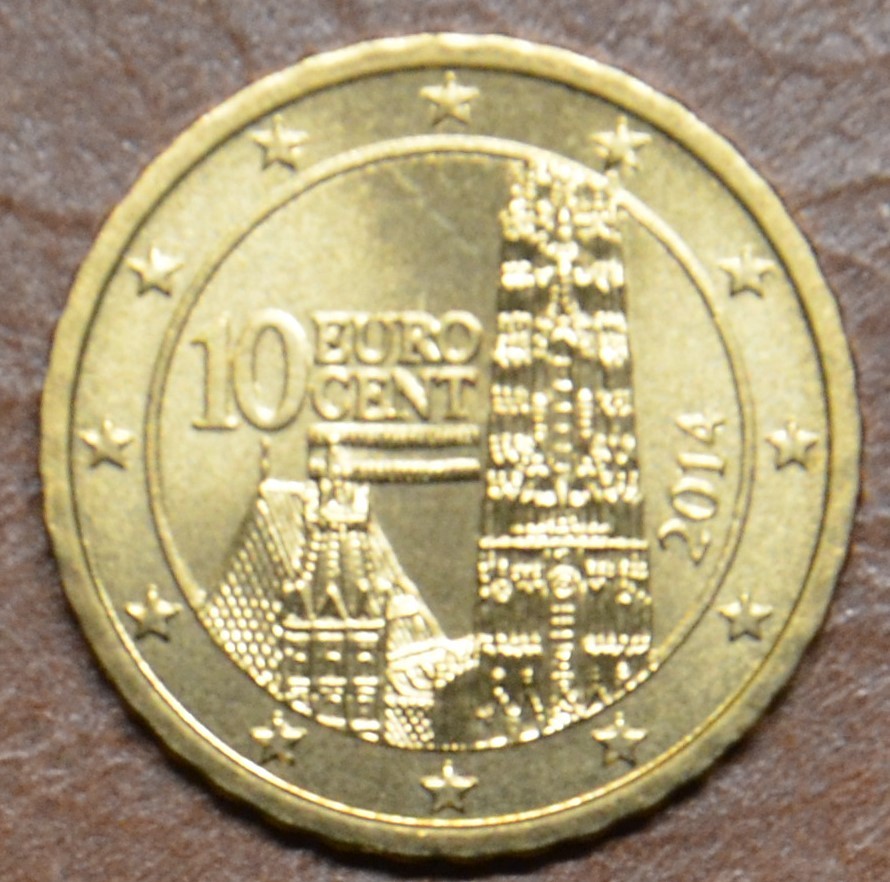 10 cent Ausztria 2014 (UNC)
