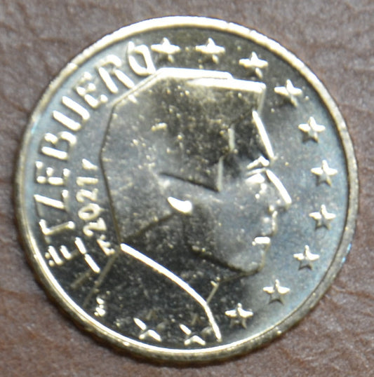 10 cent Luxemburg 2021 "híd" verjeggyel (UNC)
