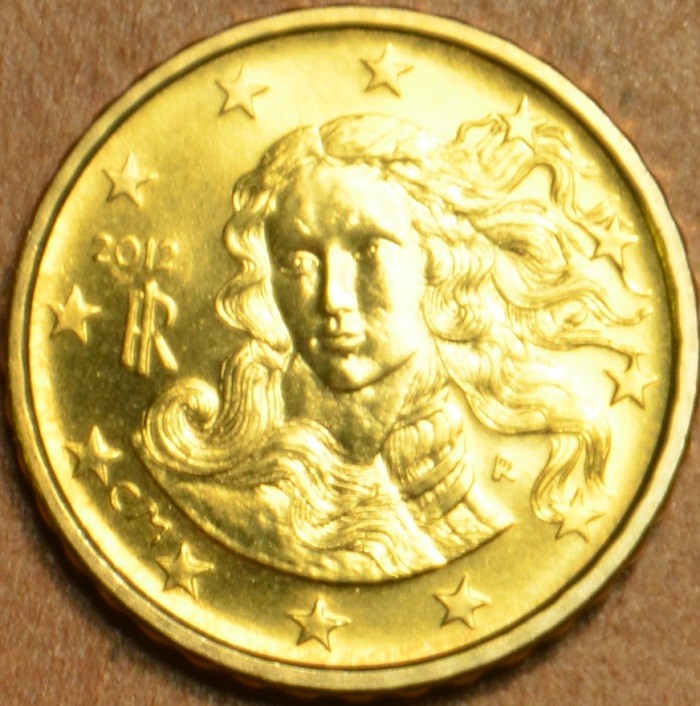 10 cent Olaszország 2012 (UNC)