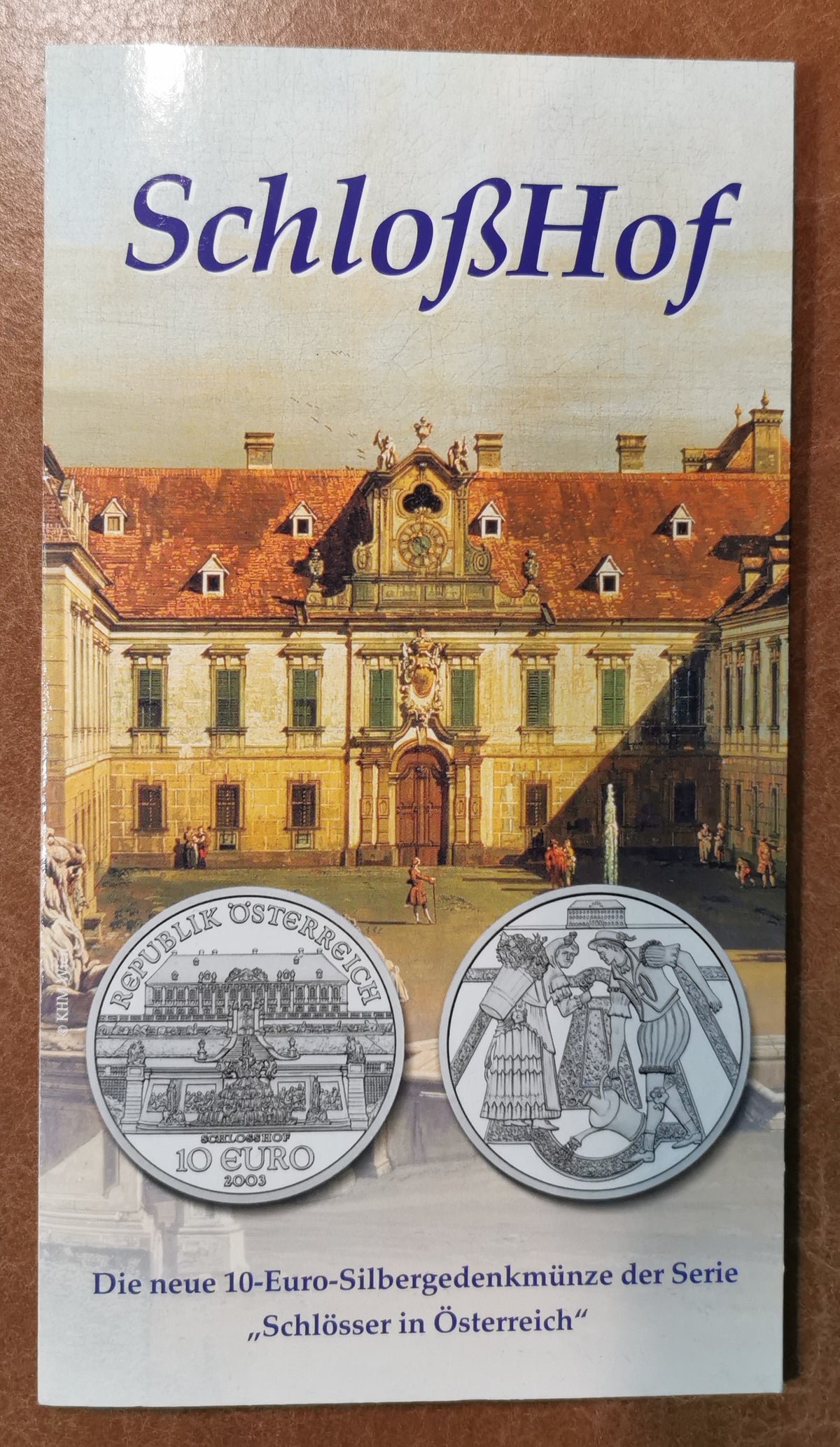 10 Euro Ausztria 2003 SchlossHof (BU)