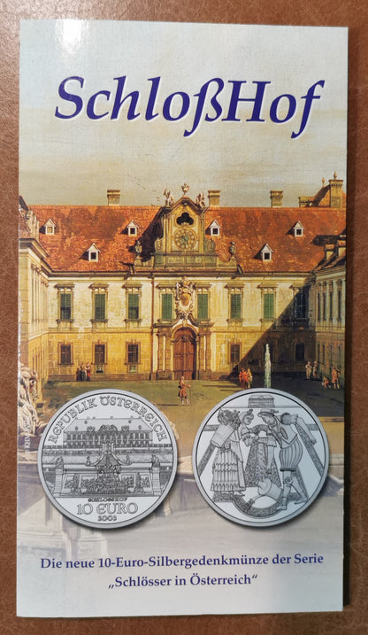 10 Euro Ausztria 2003 SchlossHof (BU)