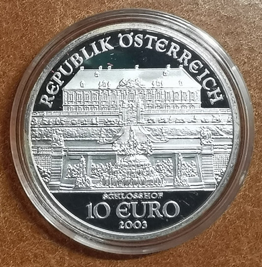 10 Euro Ausztria 2003 SchlossHof (Proof)