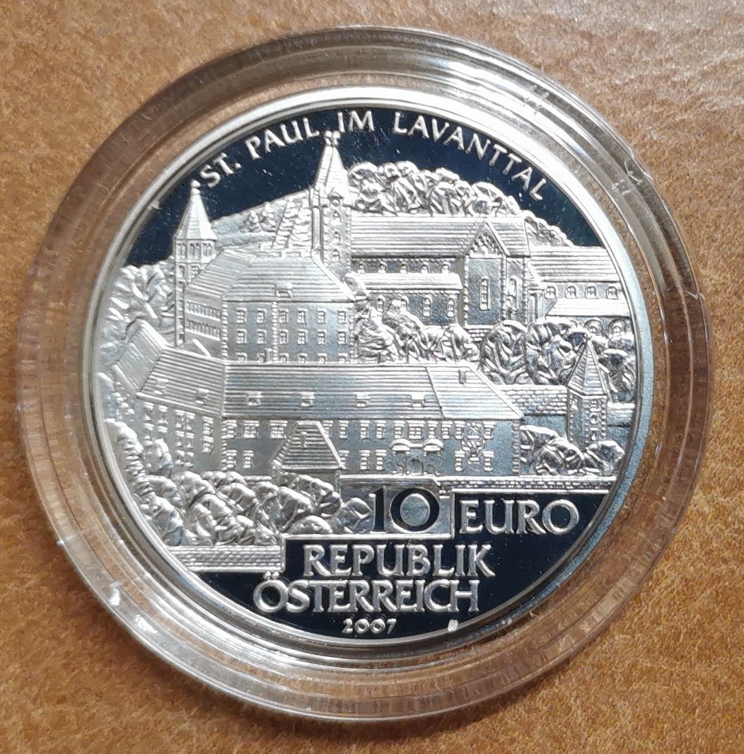 10 Euro Ausztria 2007 Lavanttal (Proof)
