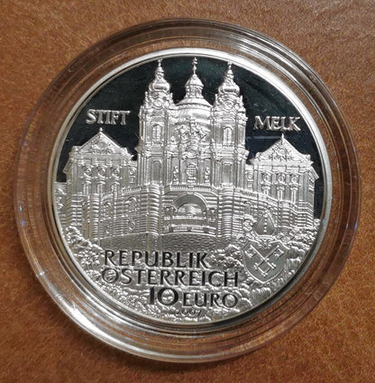 10 Euro Ausztria 2007 - Melk (Proof)