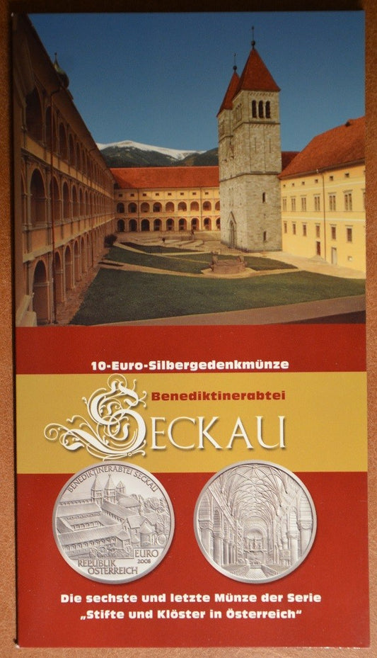 10 Euro Ausztria 2008 - Seckau (BU)