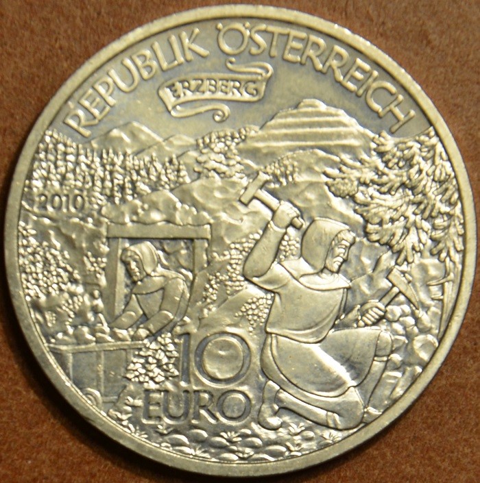 10 Euro Ausztria 2010 Erzberg (UNC)